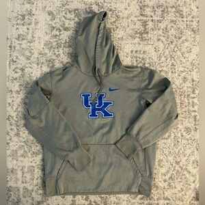 Nike Kentucky Wildcats performance pullover hoodie with Dri-FIT technology M